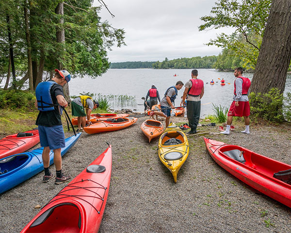 Raquette Lake kayak launch