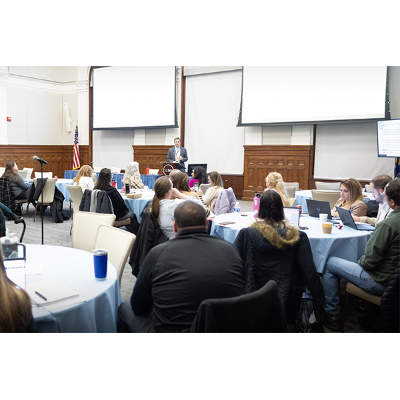 Kicking off with Josh Horn, SUNY assistant provost for institutional research