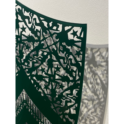 Bryan Valentine Thomas, 'Serve, Protect, Defend (detail),' acrylic, paint