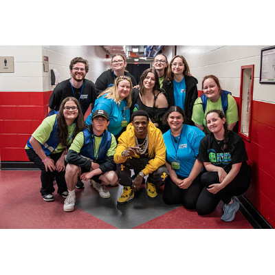 SAB board with A Boogie Wit da Hoodie