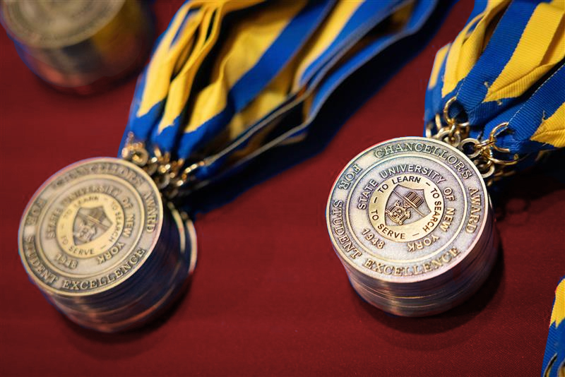 Four students earn SUNY Chancellor’s Awards