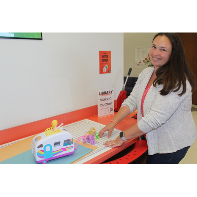 Showing off Hack the Toys space