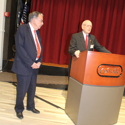 President Bitterbaum and Council Chair Gallagher