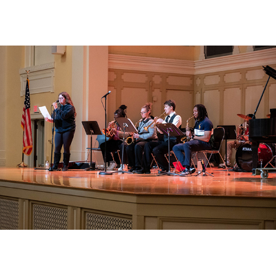 The Blues Ensemble performs