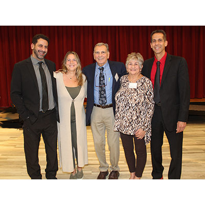 The Gambittas with their three children