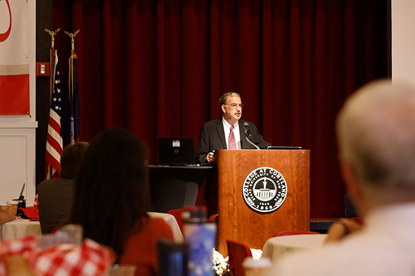 President’s talk points to opportunities, signs of hope