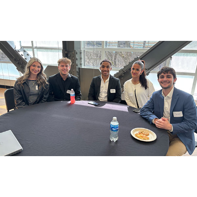 The Shred Air team with Linsdey Hillendbrant, Nick Bliss, Esteban Mitchell, Morgan Shevlin and Bryan Sredniawski