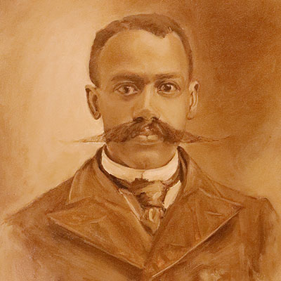 Drawing of Abraham Lincoln DeMond Class of 1889