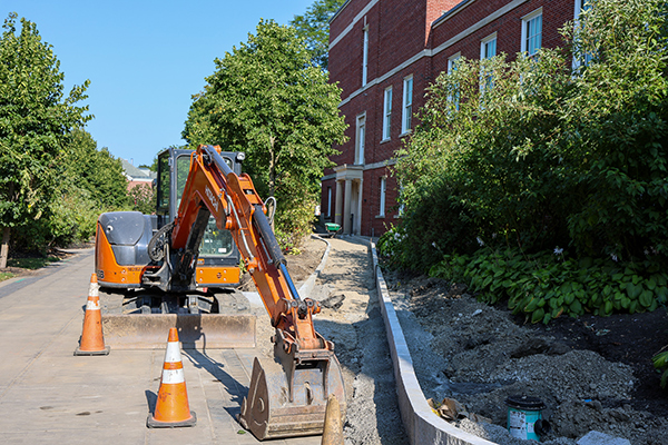 Summer construction brings upgrades to campus