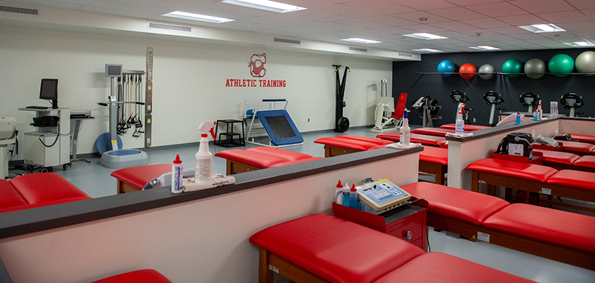 State of the art athletic training space in Park Center