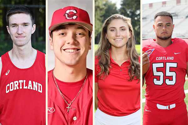Cortland athletes celebrated for valor