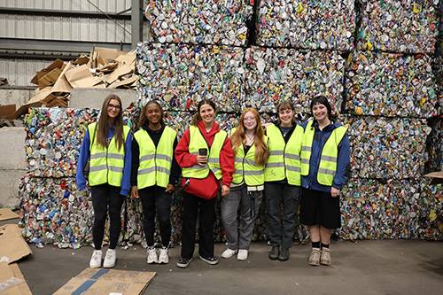 Green Reps learn about sustainability in Cortland Community