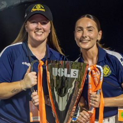 Zoe Leonard ’18 and Nicole Bellettiere ’22