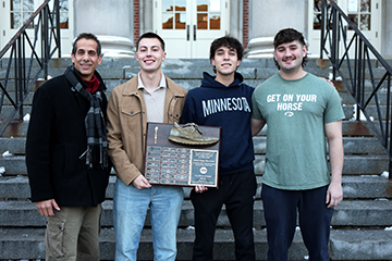 Fundraising team winners AED 315: History Buffs.