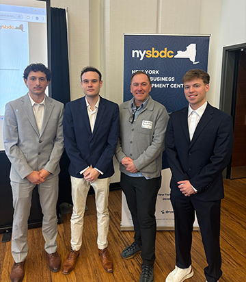 Michael Echevarria, Kyle German, James Wilson and Chris Judge