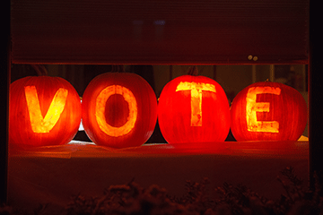 Vote pumpkins