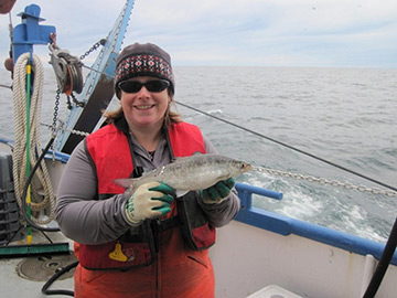 Walsh holding a cisco
