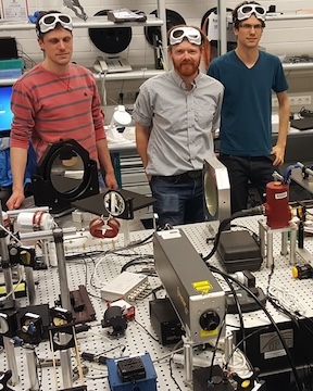 Edlund-W7X-laser-lab