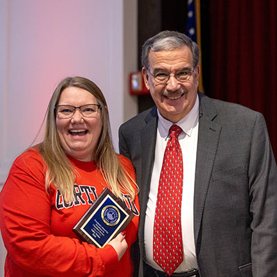 Kathy Timian with Erik Bitterbaum