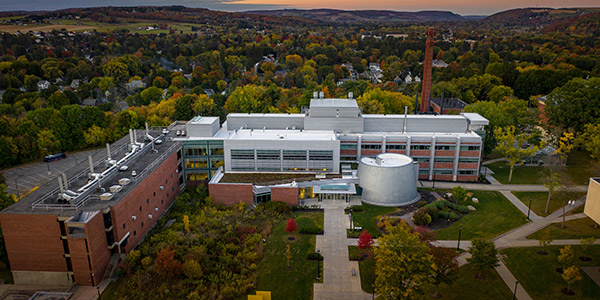 Bowers building from above
