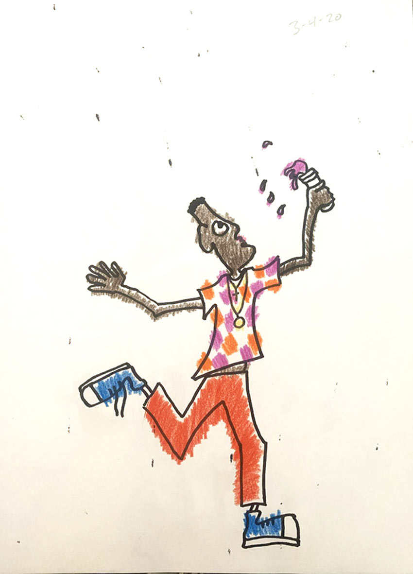 Dalton Segrue, &ldquo;Art from Isolation&rdquo;, Virtual student exhibition, June &ndash; August, 2020, Dowd Gallery, SUNY Cortland