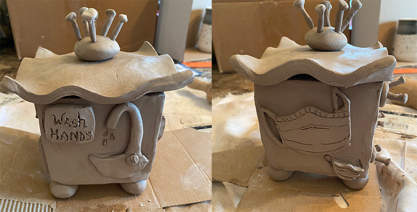 Valerie Adamo, &ldquo;Art from Isolation&rdquo;, Virtual student exhibition, June &ndash; August, 2020, Dowd Gallery, SUNY Cortland