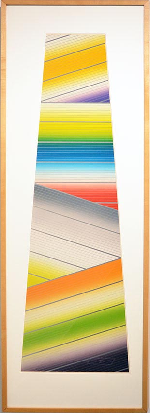 Work by Garo Antreasian on display at the Dowd Gallery, SUNY Cortland, as part of the &ldquo;Artists as Collectors&rdquo; exhibition.