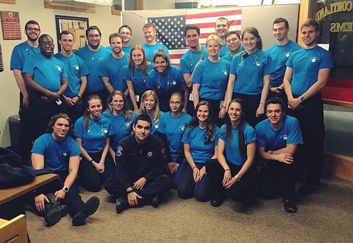 Members of the 2015-16 SCEMS crew