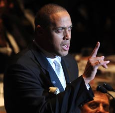 former NFL and Syracuse University football player Donald McPherson