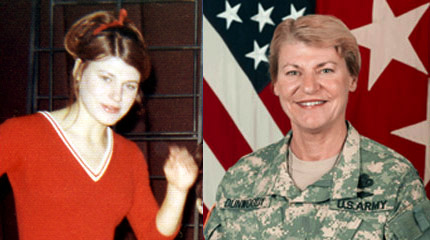 Dunwoody as student and general.