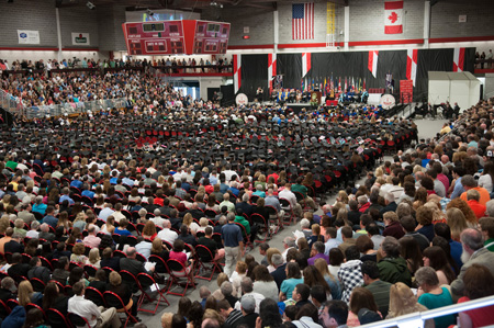 Commencement 2013 - indoors