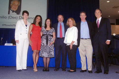 PCFSN Lifetime Achievement Award DaBramo family accepts award