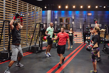 Coletti puts the show's judges through his workout