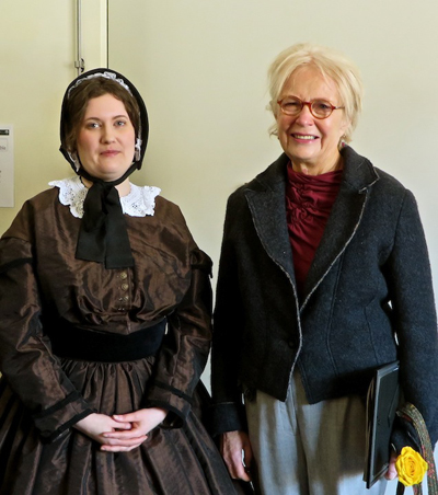 Mary Alice Bellardini (right)