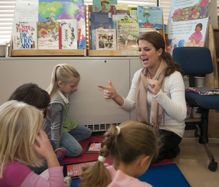 Kelly Rambo, junior at SUNY Cortland Groton Elementary School