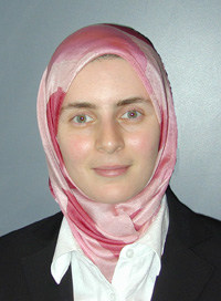 assistant professor of physics Aphrodite Ahmadi
