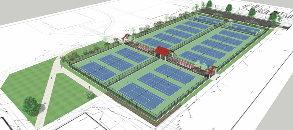 tennis courts tennis courts