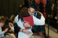 Commencement Hug Commencement Hug