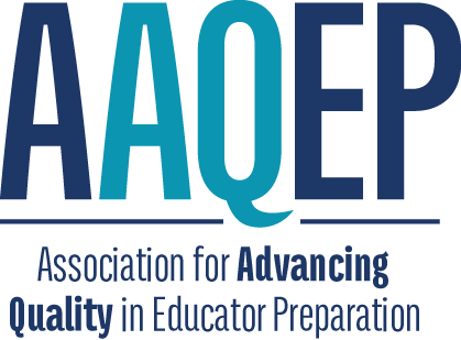 Association for Advancing Quality in Educator Preparation AAQEP logo